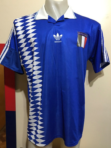 Camiseta Sportivo Italiano adidas 1994 1995 #3 Argentina Xl