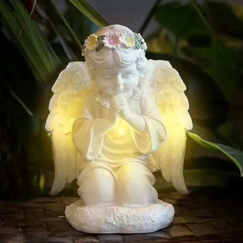 Estatuas Solares De Ángel Para Jardín, Esculturas