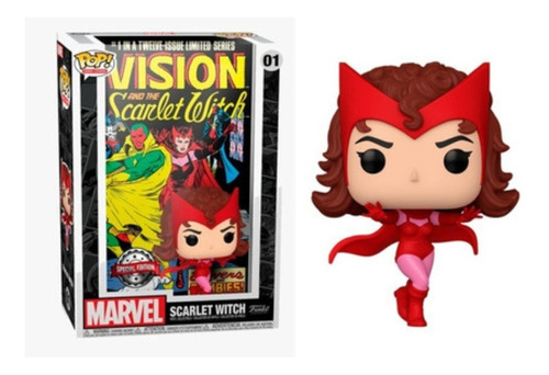 Funko Pop Comic Cover Scarlet Witch Special Edition 01