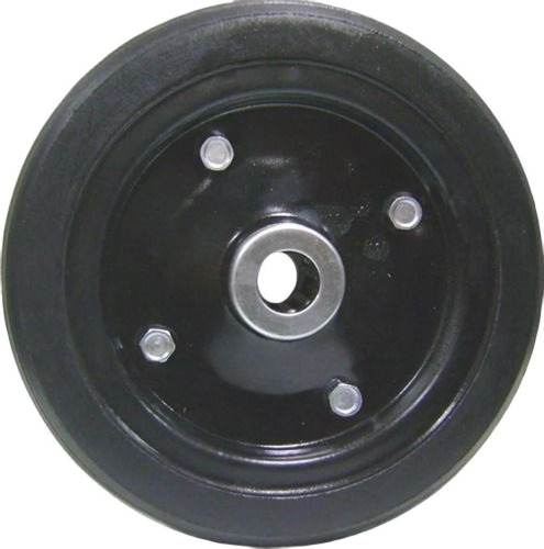 Roda Borracha Maciça Para Carrinhos R 92 9x2 Pmr Até 150 Kgs