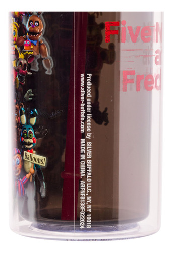 Copa Cold Cup Silver Buffalo Five Nights At Freddy's, 600 Ml