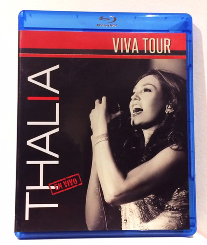 Imagen 1 de 2 de Thalia Viva Tour Bluray Y Cd (nuevo)