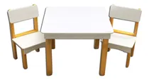 Comprar Mesa Infantil Didáctica + 2 Sillas Con Pizarra O Pizarrón