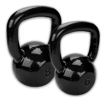 Comprar Kit Halter Kettlebell 6 E 8 Kg Emborrachado - Peso T 14kg