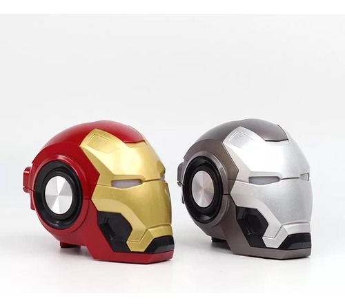 Bocina Bluetooth Ironman Marvel Radio Micro Sd Surround