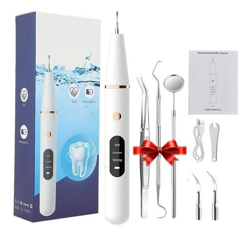 Limpieza Dental Removedor De Sarro Placa Ultrasonico Kit 