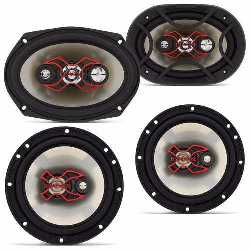 Kit Falante Bravox Facil 6 + Triaxial Quadriaxial 6x9 