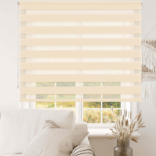 Imagen 2 de 7 de Cortinas Roller Día Y Noche Lumiere 0.80x2.00mt.