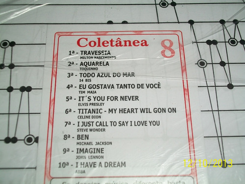 Imagem 3 de 4 de Partitura Coletânea Nº 08 Para Cítara Mini Harpa10 Partitura