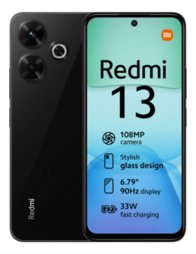 Capa + Redmi 13 256gb 8gb Ram Global+capa+ Fone