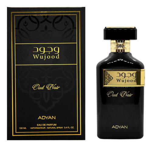 Perfume Wujood Oud Noir Adyan Unisex Original 100ml
