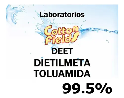 Deet - Dietilmetatoluamida - Repelente Insectos X 1l