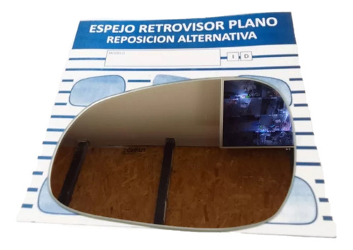 Vidrio Espejo Retrovisor Izq Fiat Mobi