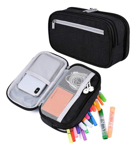 . 2 Estuches For Lápices, Estuches De Gran Capacidad, Bolsa