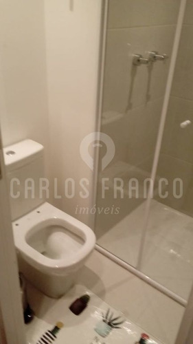 Imagem 5 de 10 de Apartamento Studio De 30m² Moderno, Mobiliado, Quarto/sala, Cozinha, Banheiro, I Vaga Em Pinheiros - Cf43357