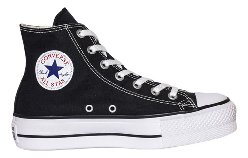 Championes Converse All Star Plataforma Negros - La Isla