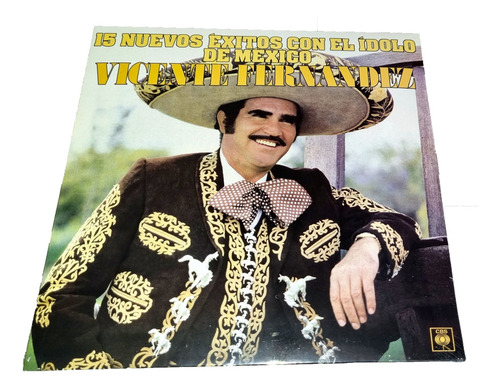 Vicente Fernández - 15 Nuevos Exitos (vinilo, Lp Vinyl)