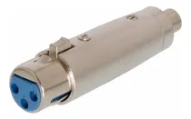 Comprar Adaptador Xlr O Cannon Hembra A Rca Hembra Para Microfonos