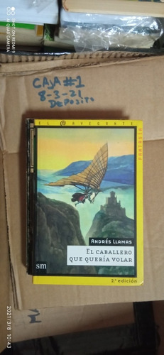 Libro El Caballero Que Quiera Volar. Andres Llamas