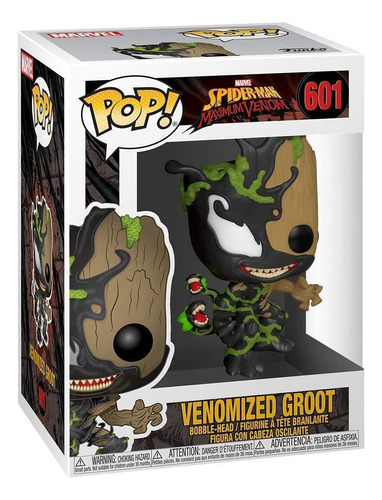 ¡funko Pop! Marvel: Marvel Venom: Groot, Multicolor