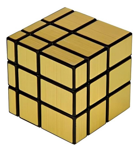 Cubo Espejo Dorado 3x3 