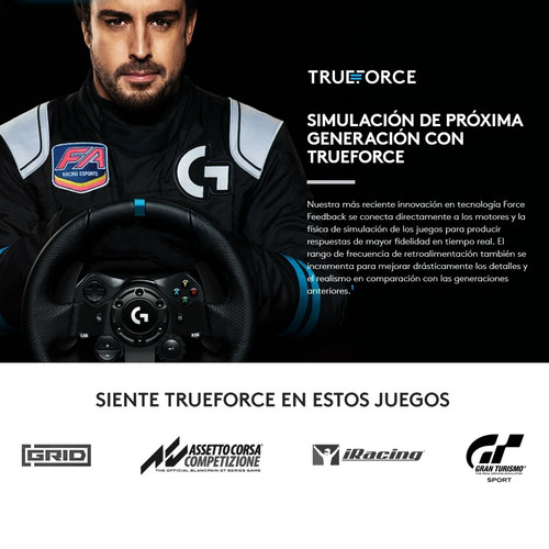 Timón Logitech G923 Para Pc / Xbox X|s One + Palanca Cambios