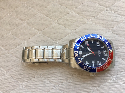 Relógio Croton Blue Wave Dial 300m Promoção