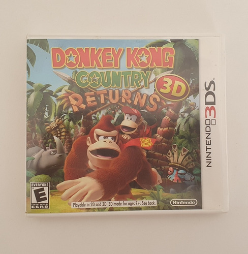 Donkey Kong Country Returns 3ds 