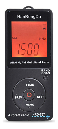 Receptor De Banda De Radio Hanrongda Para Aviones Fm/am/air