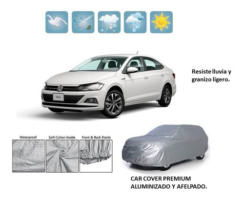 Car Cover Vw Virtus 2020 Al 2024 100% Vs Agua Sol Premium