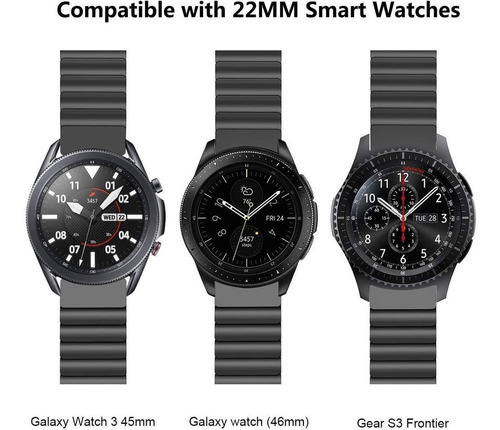 Valkit Galaxy Reloj Compatible Samsung 3 45mm / 46mm Galaxy