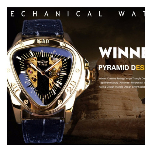 Reloj Mecánico Automático Winner Casual Skeleton