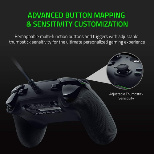 Imagen 9 de 12 de Joystick Razer Wolverine V2 negro