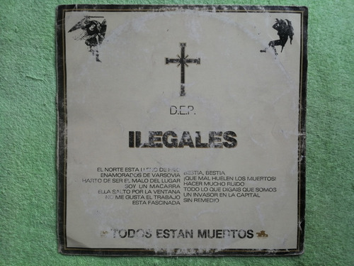 Eam Lp Vinilo Ilegales Todos Estan Muertos 1985 Tercer Album