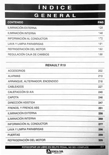 Manual De Circuitos Eléctricos 1 Citroen Peugeot Renault