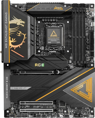 Msi Meg Z890 Ace - Placa Base Gamer, 4 X Ddr5 256 Gb Ram Max