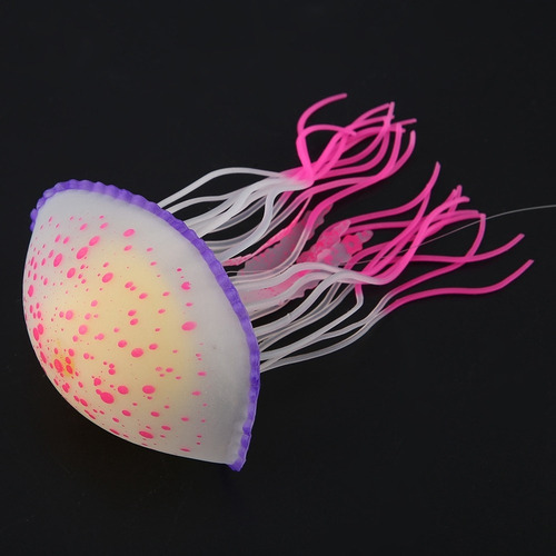Tanque De Medusas Artificiales De Silicona Para Simulación D