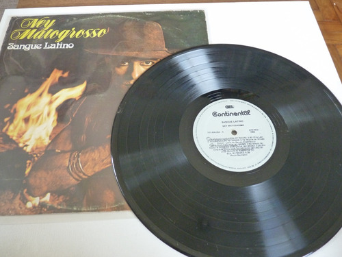 Lp Vinil: Ney Matogrosso - Sangue Latino (Usado)