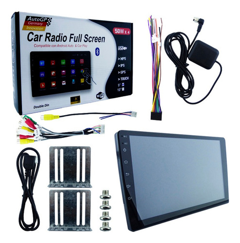 Radio 2 Dim 9 Pulgadas Auto Android 15 /carplay 32gb+4gb Gps