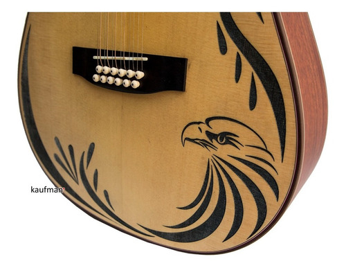 Imagen 10 de 10 de Guitarra Docerola Electroacústica Danwood De Picea Y Caoba