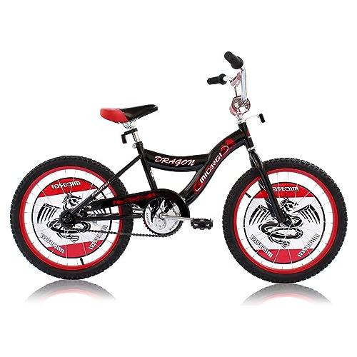 Dragon-ellie-kiddy Bmx Bicicleta Para Niños De 3 A 12 Años, 