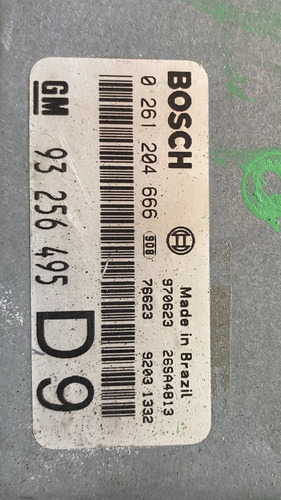 Módulo De Injeção Vectra D9 93256495 0 261 204 666 (usado) (Usado)