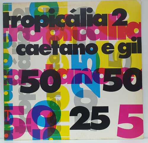 Lp Caetano E Gil Tropicália 2 1993 Com Encarte (Usado)