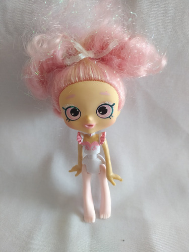 Muñeca Shopkins Pelo Azul 12 Cm Moose 04 (Usado)
