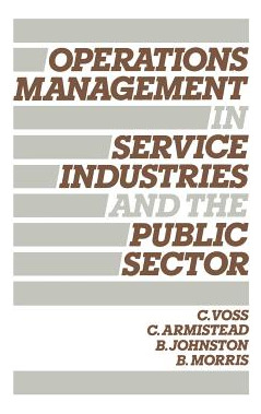 Libro Operations Management In Service Industries And The...