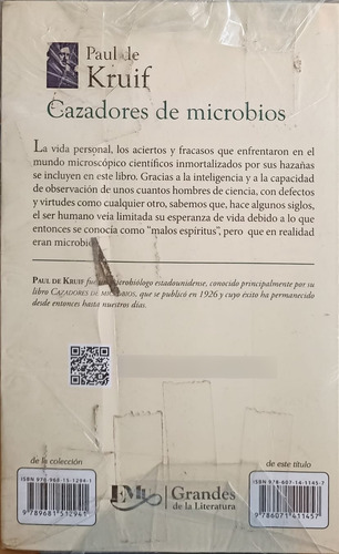 Cazadores De Microbios De Paul Kruif