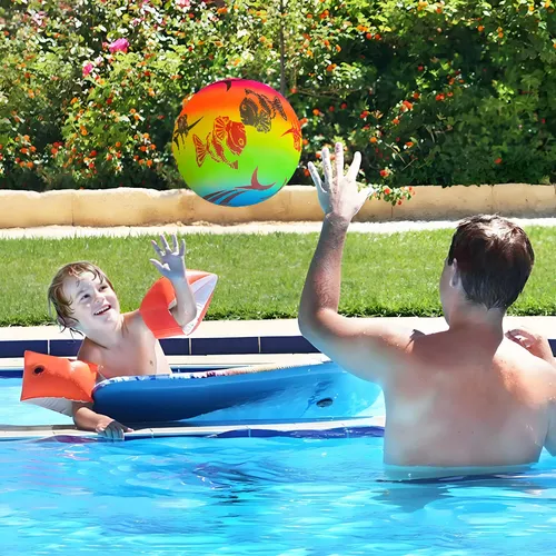 12 Pelotas Inflables De Goma Para Niños Infantil Fiesta