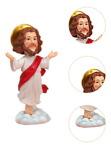 Estatuilla De Jesucristo, Adorno Artesanal, Figura Cristiana
