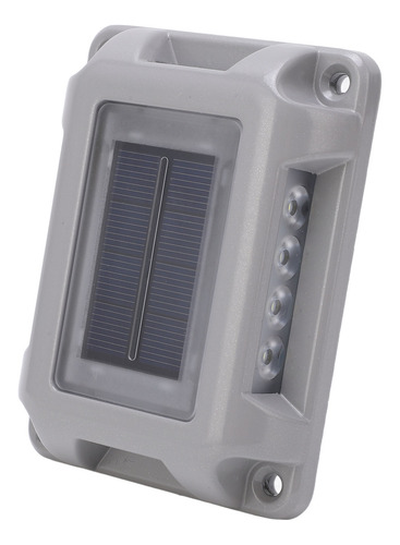 Lámpara Subterránea Impermeable Led Ip65 Con Luz Solar Blanc