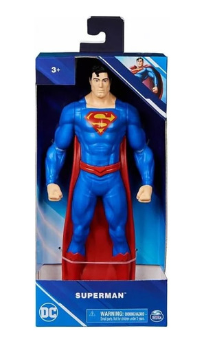 Figura Superman Dc Articulada 24 Cm Spin Master - Premium